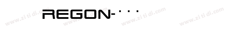 TR Oregon字体转换